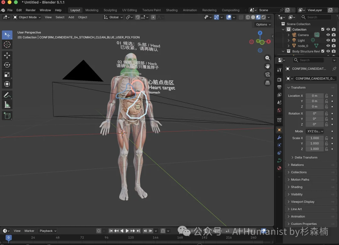 如何用 Codex + Blender，做出全网爆火的 3D 人体模型教科书？