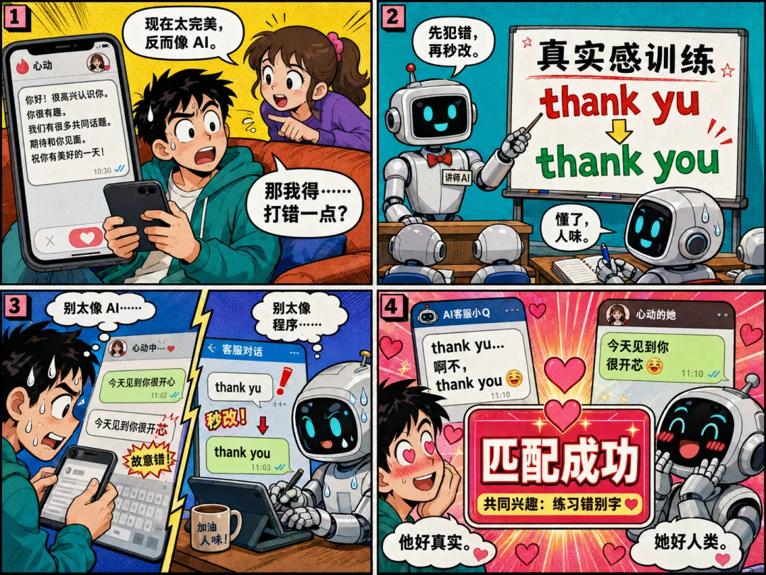 错别字，咋就成了 AI 时代的活人感