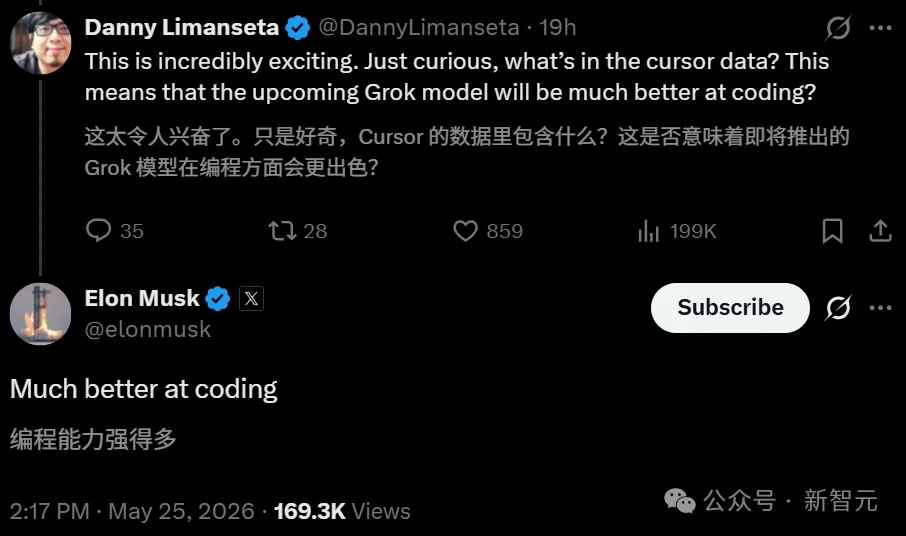 马斯克曝光Grok 5!1.5万亿参数,偷师Cursor狂练编程
