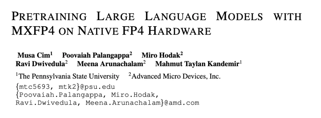 AMD新论文颠覆认知：FP4训练不稳定，原因不是随机性不足