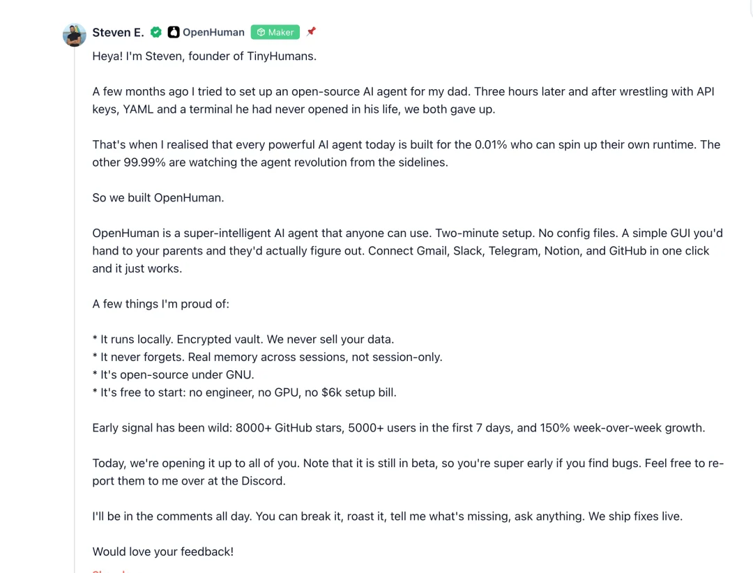 为老父亲做的桌面 Agent,不小心在 GitHub 霸榜一周