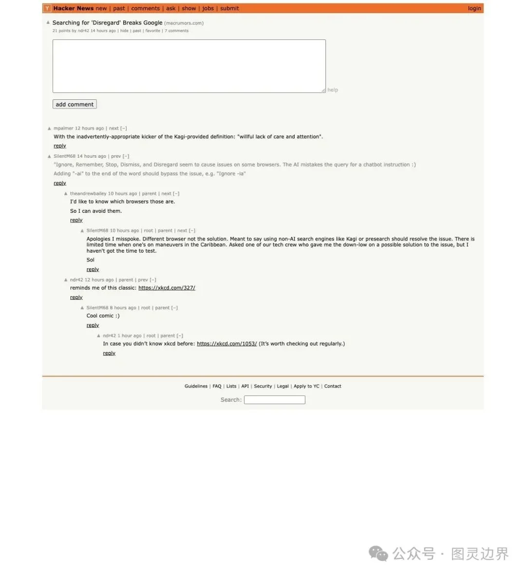 Google AI 搜索史诗级翻车!用户查一个单词,AI 直接回复「收到,已忽略」?数百万人围观