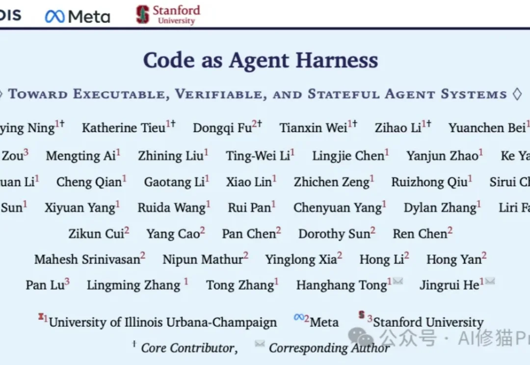 Claude Code和机器人背后的共同机制，UIUC、Meta、Stanford这篇最新综述讲清楚了