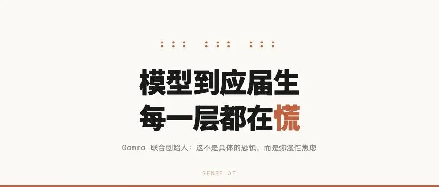 Gamma 联合创始人：你以为只有应届生在怕 AI？大模型公司也一样