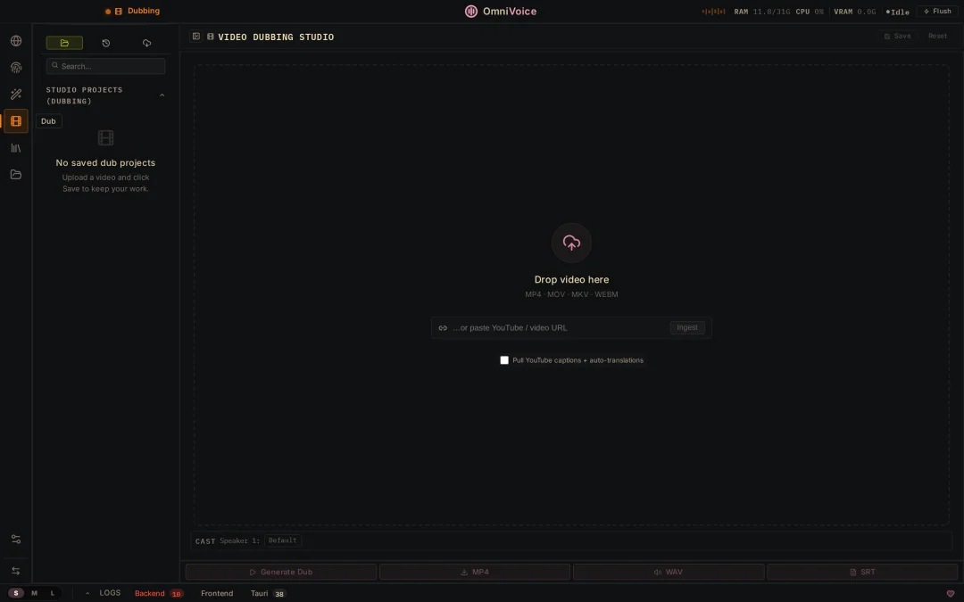 5k星星！无GPU都能跑的「开源声音克隆工具」，646种语言，多系统支持一键安装
