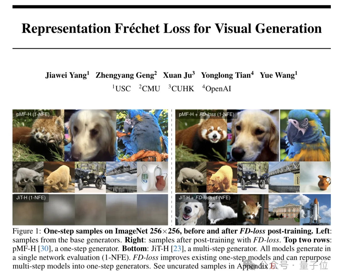OpenAI参与，重卷ImageNet：终于把FID做成训练
