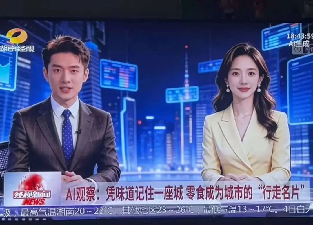 湖南台AI主播被骂上热搜，但AI每小时喂5700 万条「错误信息」没人管