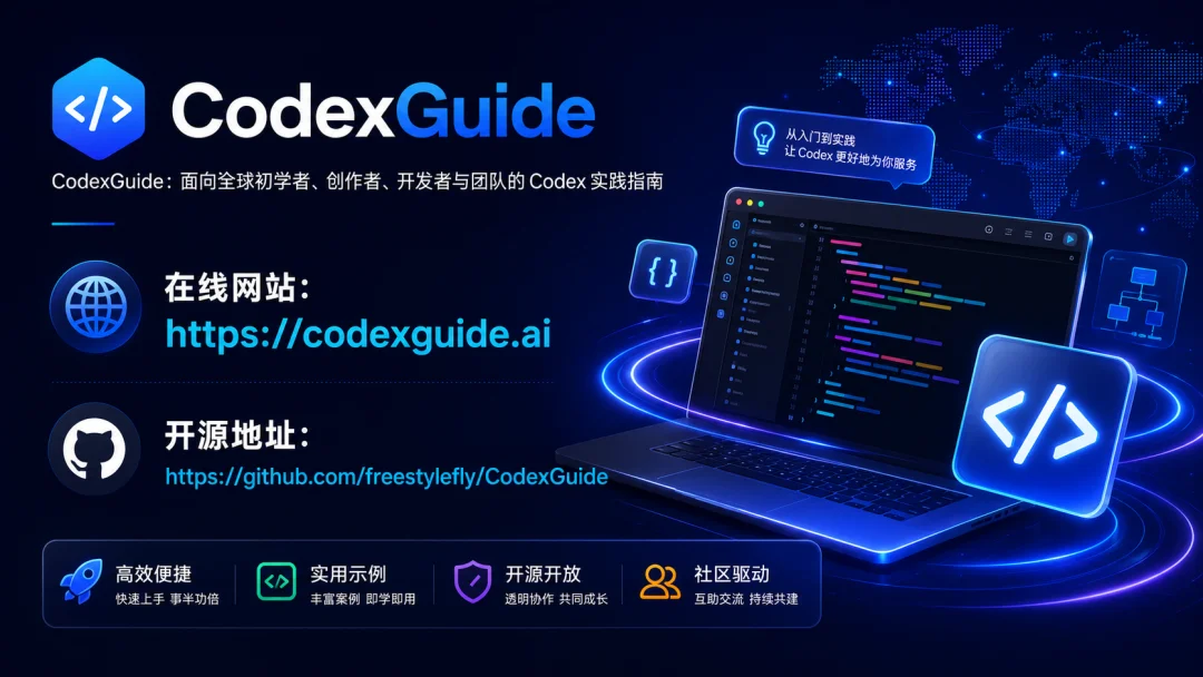 爆肝两周,我把 Codex 最全实战指南开源了