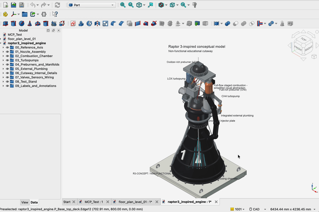 我让 Claude Fable 5 画了张 CAD,让工程师老爹愣住了
