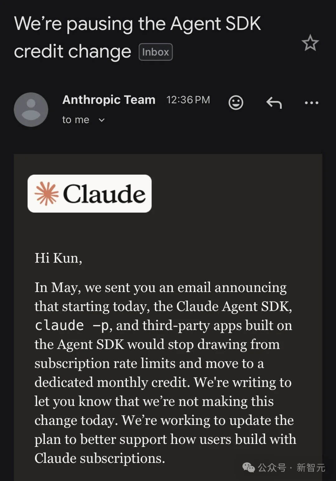 Anthropic撤回第三方订阅限制，「虾马」全面解禁！