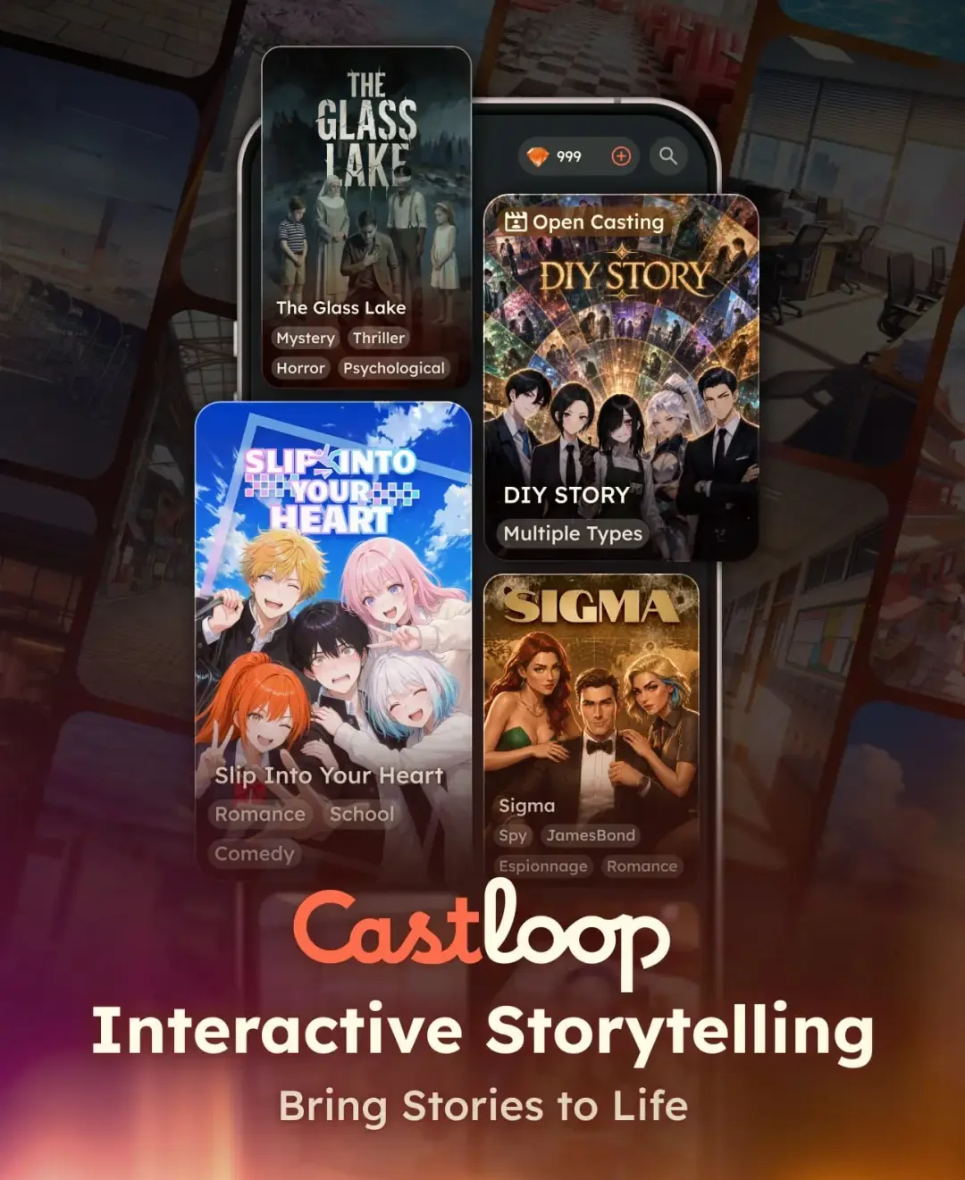 2000万人沉迷的AI陪伴APP，又做了个AI互动影游CastLoop