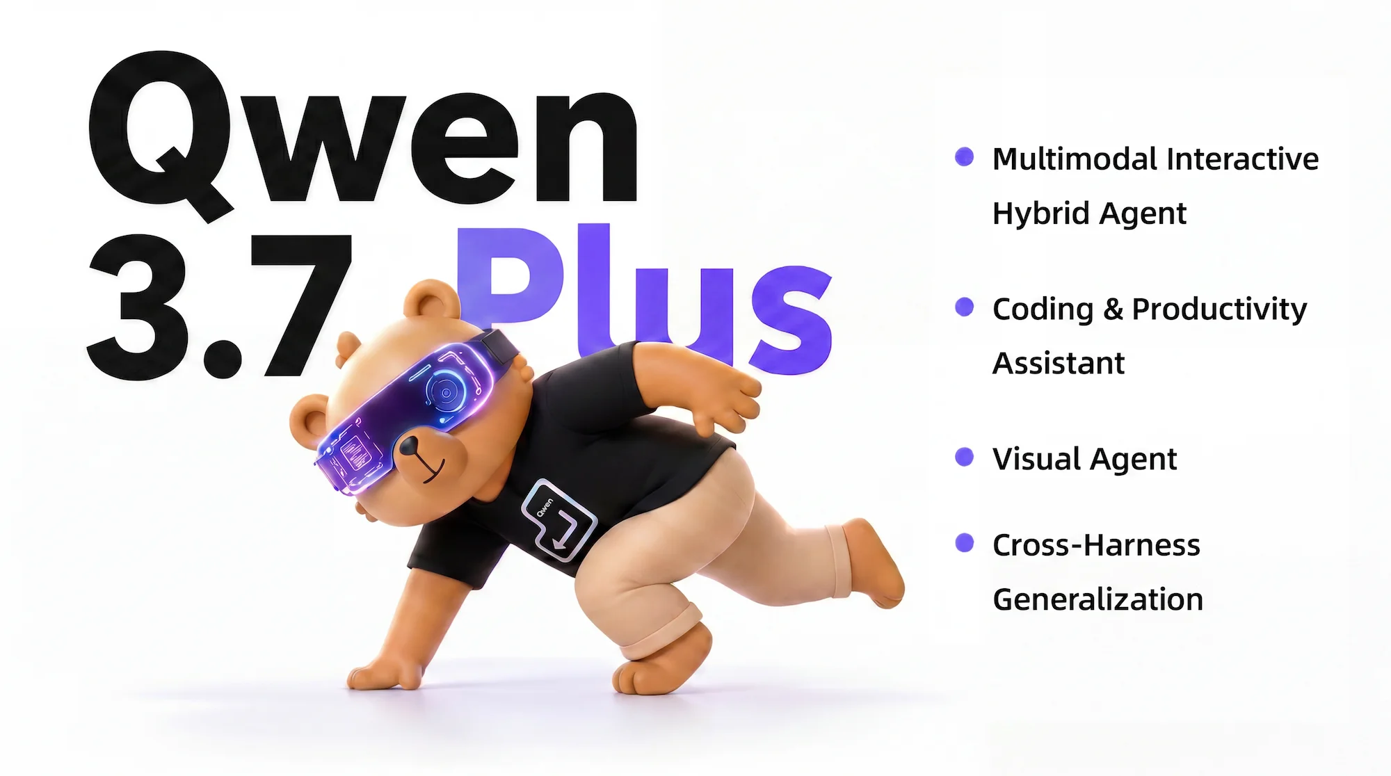 阿里通义千问发布多模态智能体模型Qwen3.7-Plus，让AI从“读懂世界”，走向“动手完成任务”。