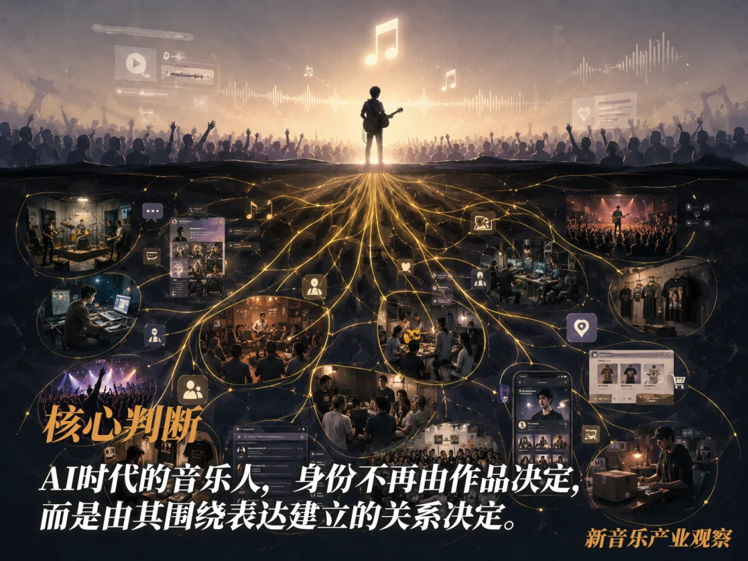 78%的音乐人使用AI，突围将靠“人格”