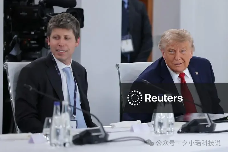 奥特曼、达里奥共赴G7,俩人终于坐上了同一把椅子