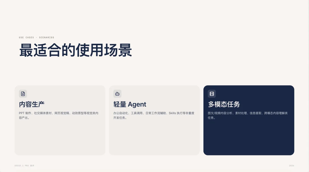 Seed 2.1 Pro 测评，终于能胜任 Agent 工作了