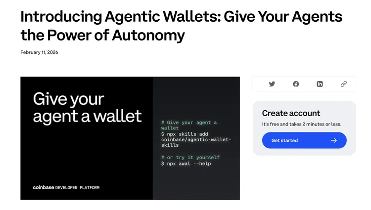 本周 AI 项目推荐：Link、Agentic Wallets、Token Pay......Token支付底座长啥样
