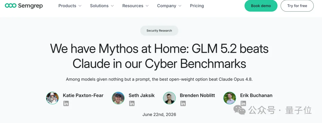 「开源Claude时刻」，智谱GLM5.2与Mythos被放在一起了