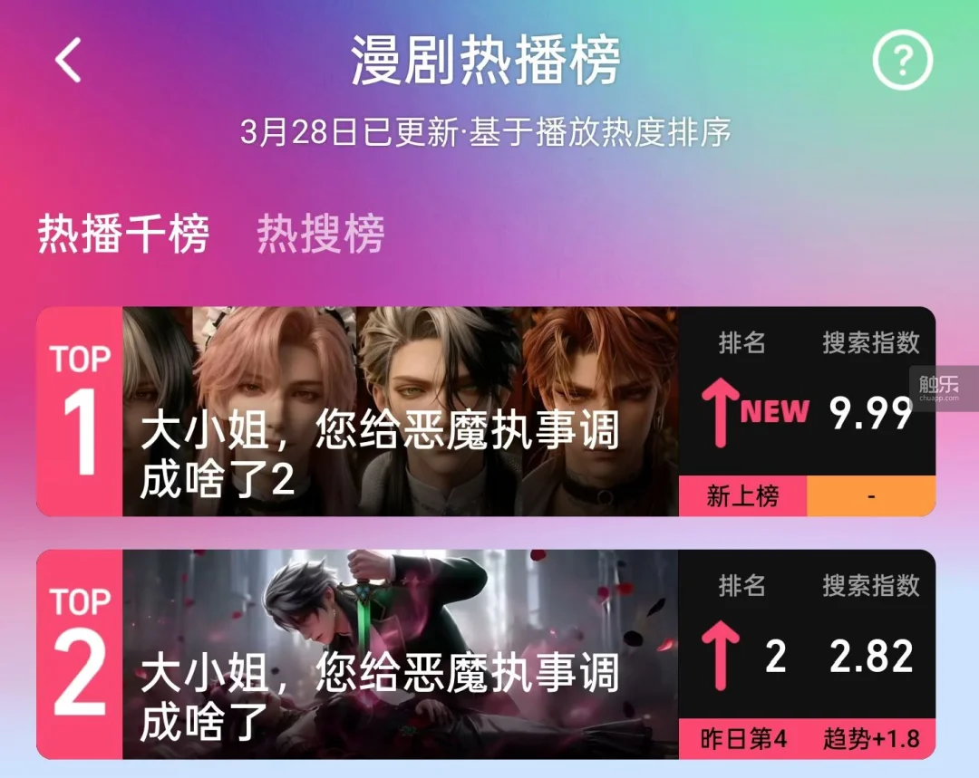 被腾讯独家签约的AI乙女漫剧，诞生来自误打误撞？丨触乐