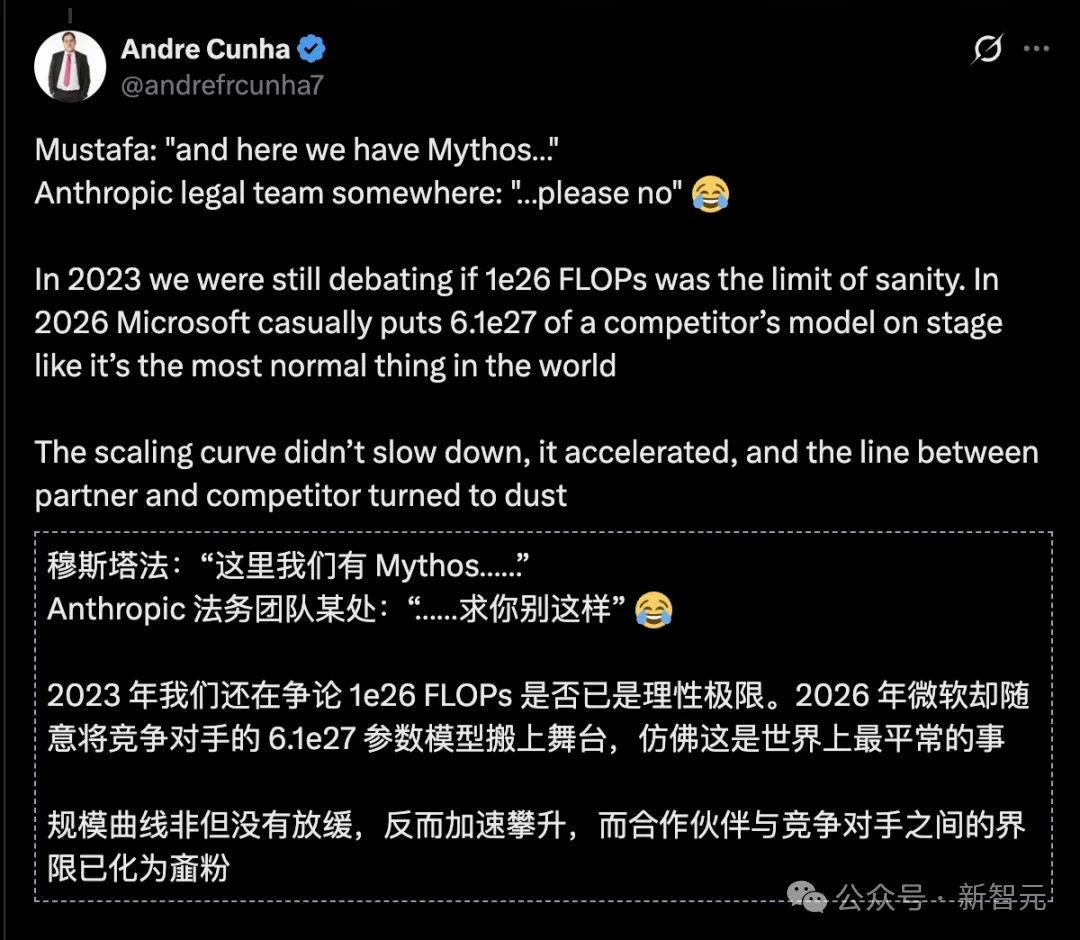 微软「意外泄密」：Claude Mythos万亿参数，训练规模浮出水面？