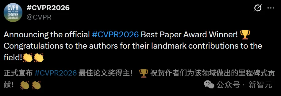 两名本科生,半年5个顶会!CVPR斩获最佳学生论文提名