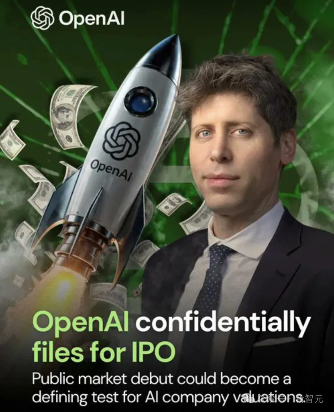 突发！OpenAI秘密递表冲刺万亿IPO，奥特曼许诺人手一个AGI