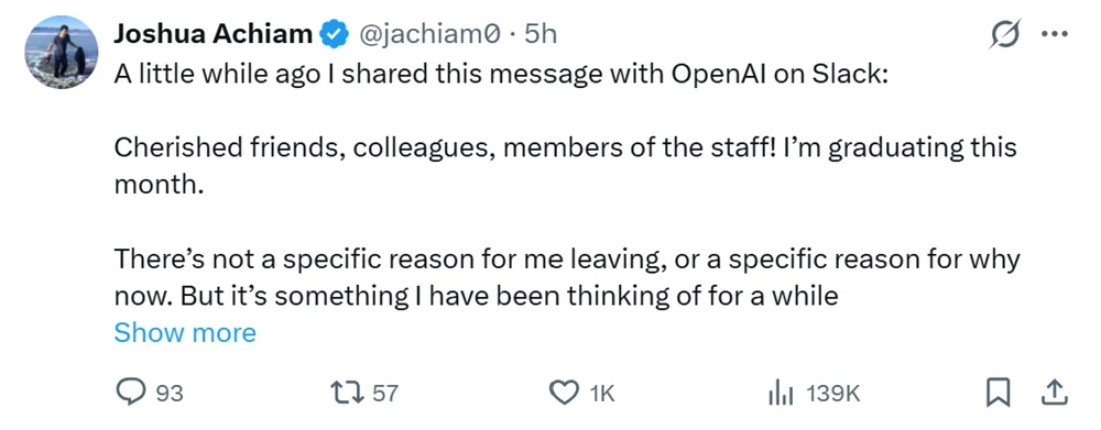 OpenAI乱套了，11员大将集体跑路