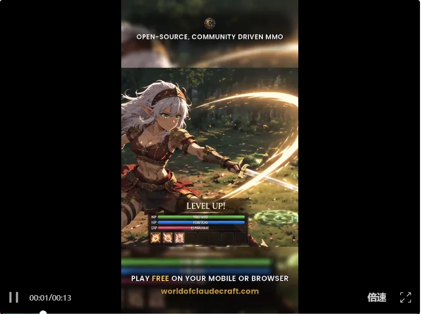 离谱，Claude Fable 5 手搓魔兽世界后，开始和人类组队开黑了！