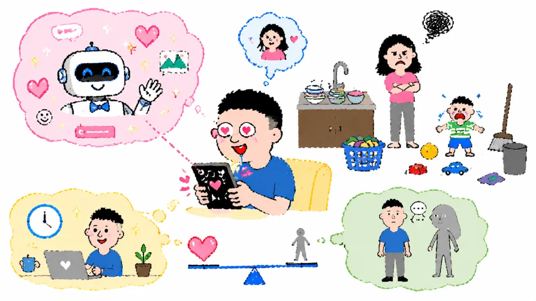 这年头结婚,还得防着对象和AI出轨