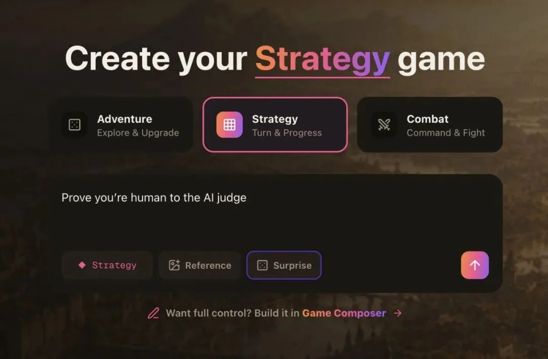 实测 PixVerse Game：当游戏可以「随玩随做」，是什么体验