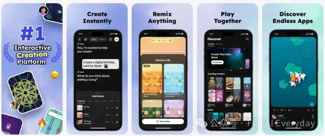 每天生成 20 万个 App：卖掉两家公司后，他想做 AI 时代的 TikTok