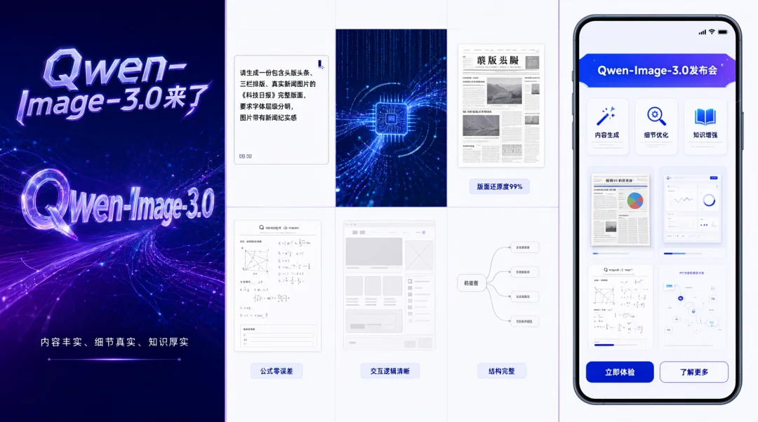 Qwen-Image-3.0效果炸裂？我反手扔了这9道题