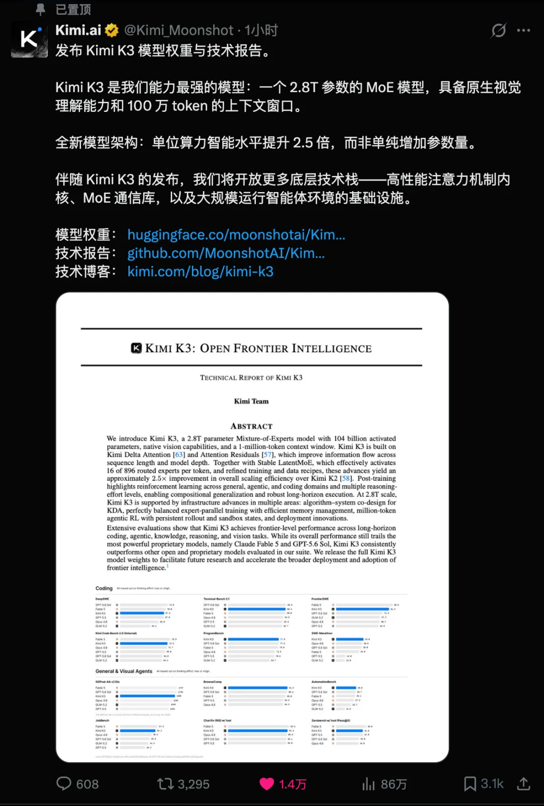 黄仁勋、Kimi K3，与一场即将到来的开源战争。