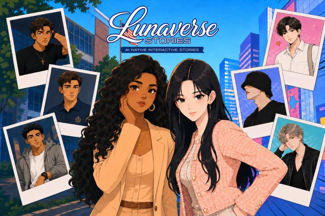 赤子城独家投资:4人创业团队「MobAI」,推出AI互动平台「Lunaverse Stories」 | 首发