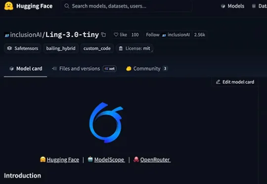 刚刚，蚂蚁百灵大模型开源轻量级混合推理MoE模型——Ling-3.0-tiny。