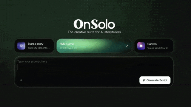 腾讯上线AI创作平台OnSolo&nbsp;，一个人也能做完整影视