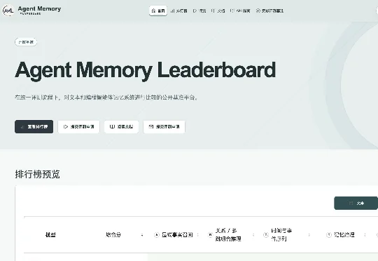 Agent Memory 走到十字路口：技术路线、评测方法与 AML 首榜