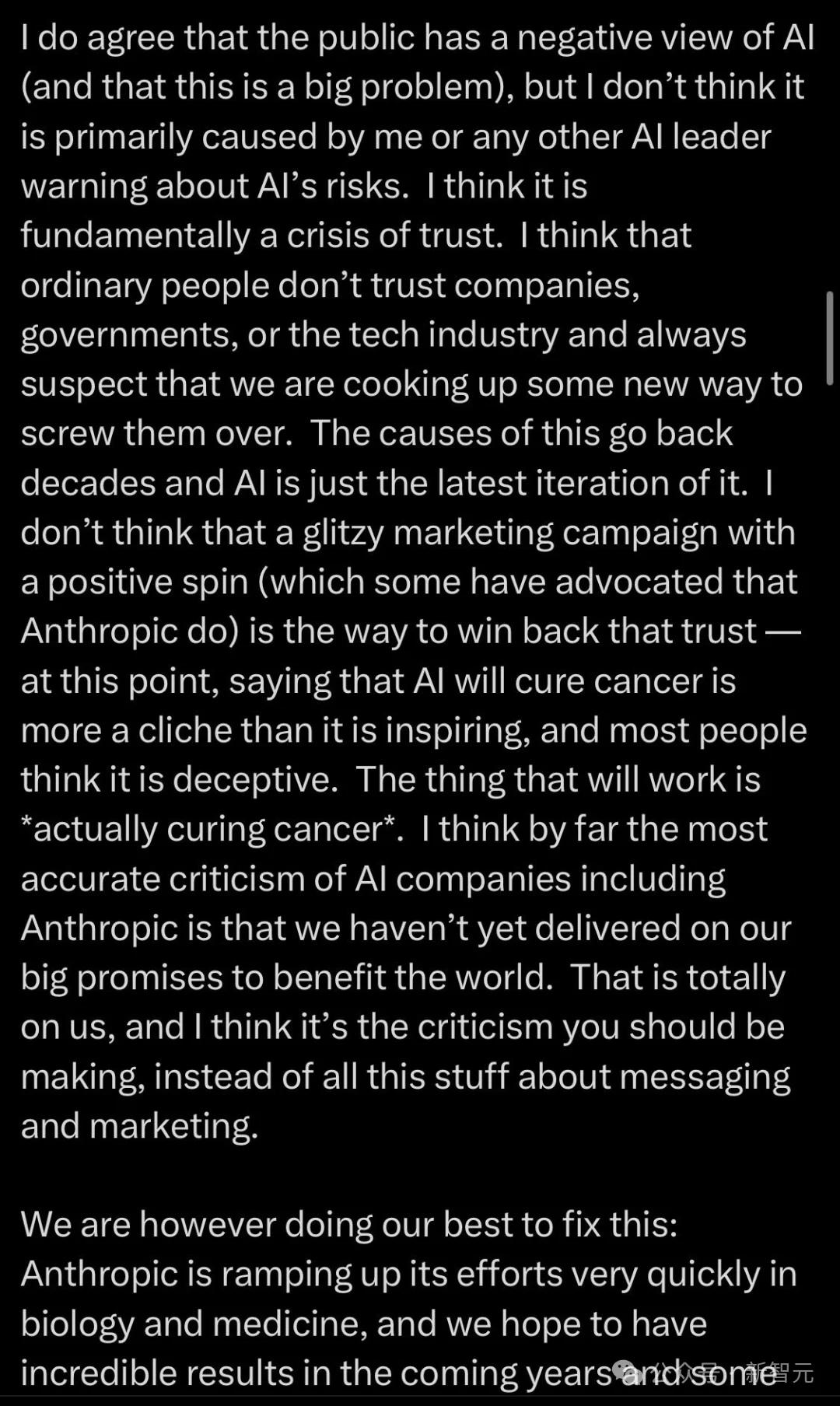 Anthropic CEO辟谣！为亡父转AI，10年内灭癌症