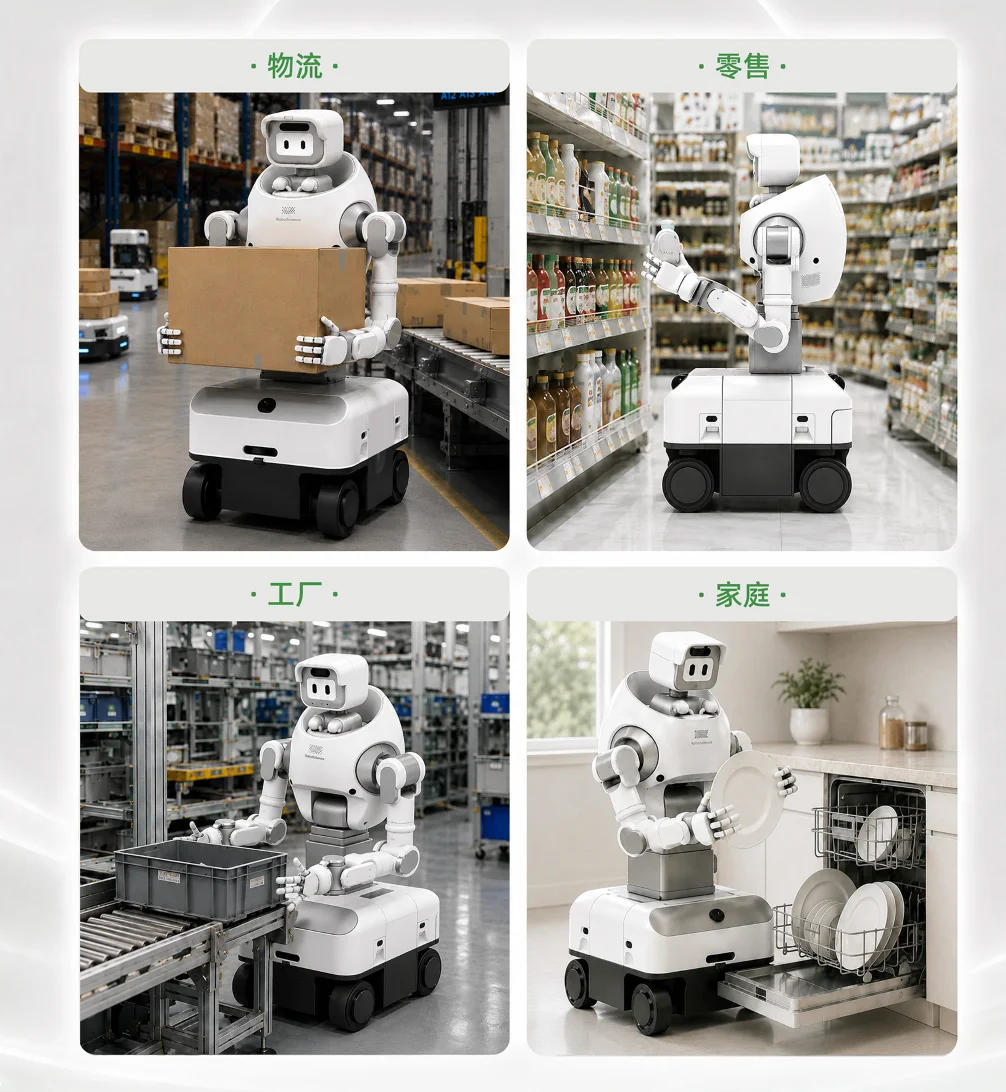 RoboScience机器科学发布轮式仿人形机器人REX G1，打造新一代具身生产力伙伴