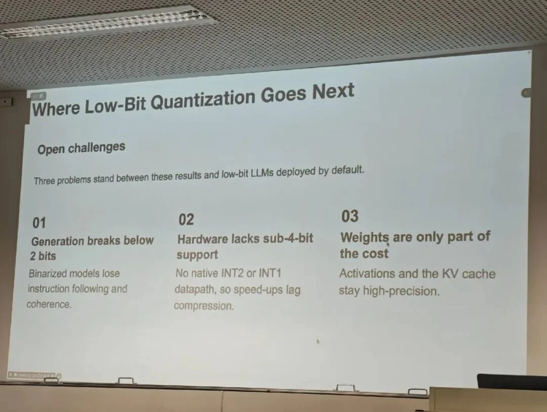 挑战 1 比特!ETH Zürich 秦浩桐:如何把大模型「塞进」小设备?| IJCAI 2026