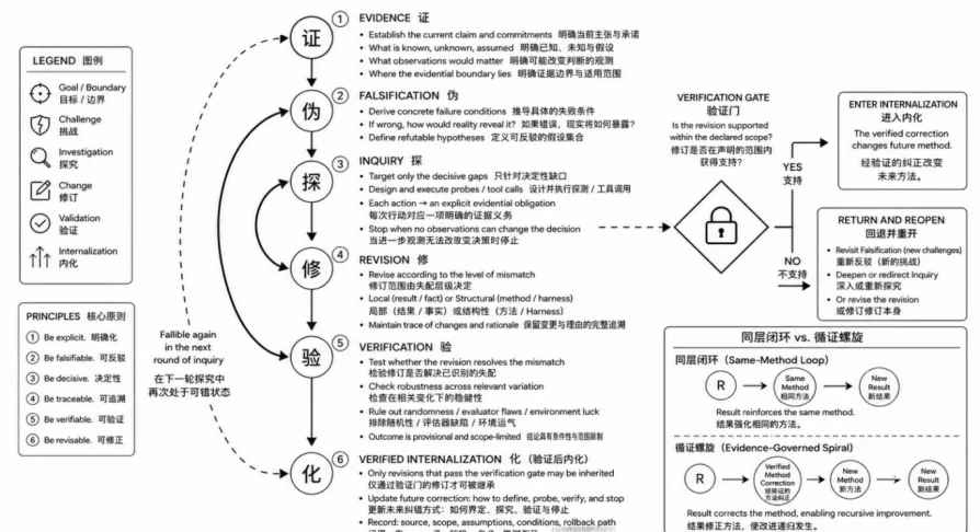 清华团队VeriLoop Coder-E1正式开源：以循证螺旋驱动可验证的递归式自我改进
