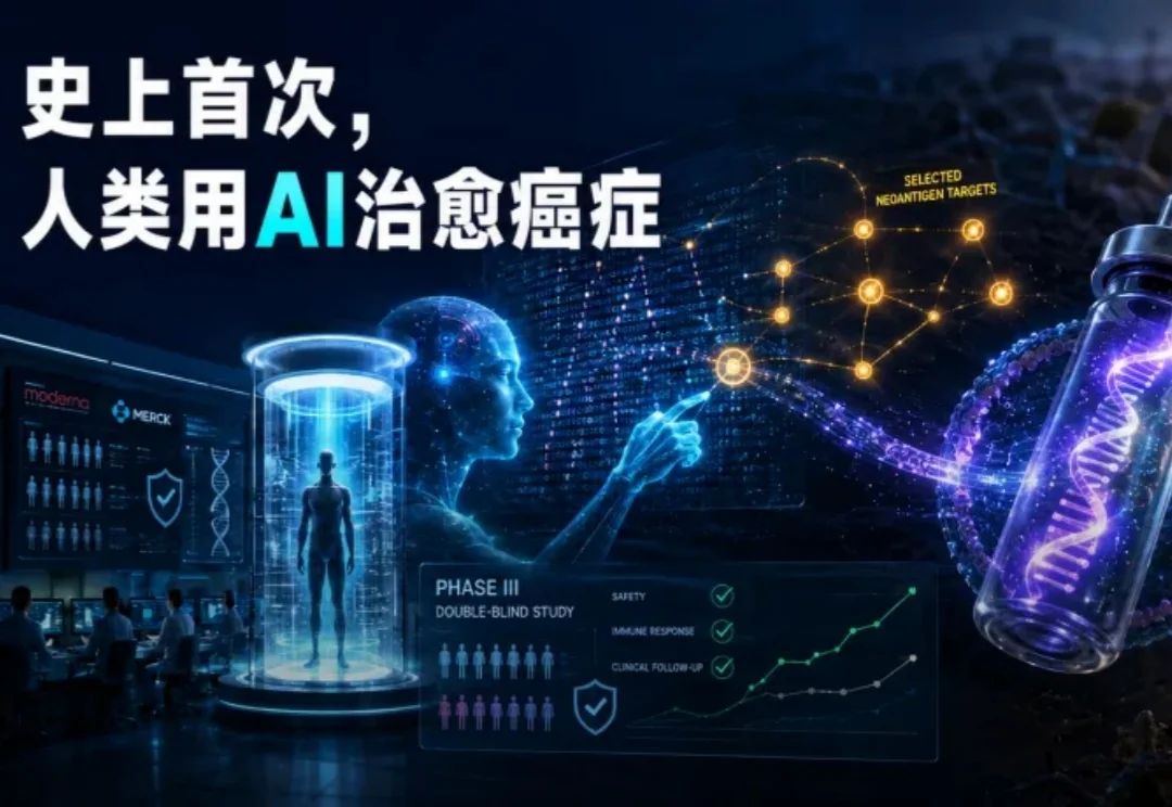 刚刚，人类历史上第一次用AI治愈癌症