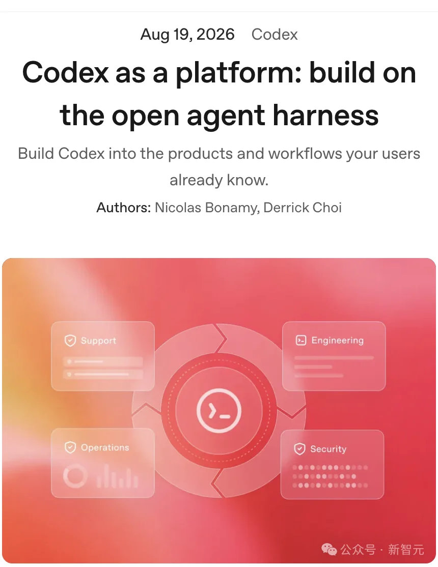 震撼!OpenAI全面开源Codex Harness