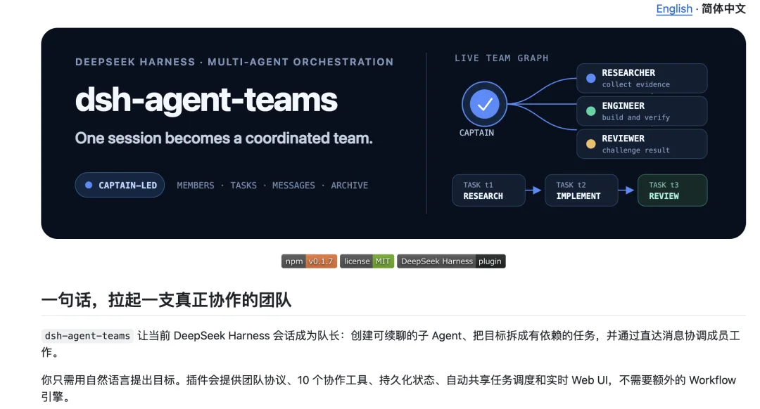 16 个超火的 DeepSeek Harness 插件，大肥鱼已经落后 2 个版本了。。。