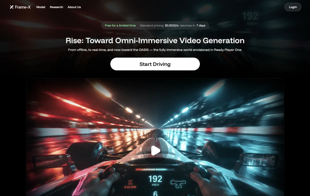 形界智能Rise模型，让我看到了全新的交互