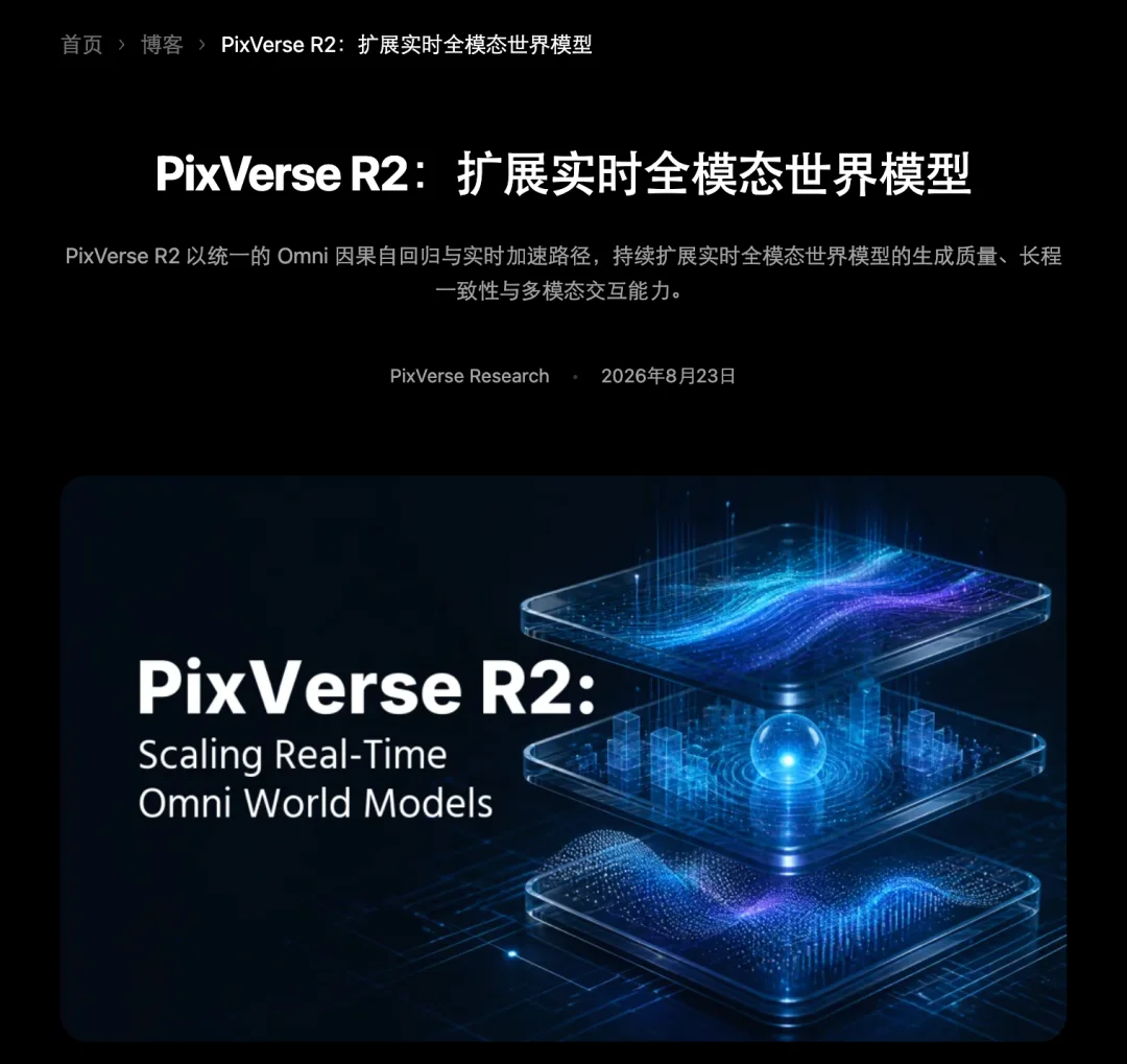 都在问世界模型怎么落地,PixVerse把答案做成了「好玩」