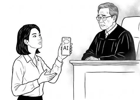 他带着 AI 去打官司，结果让对面躺赢了