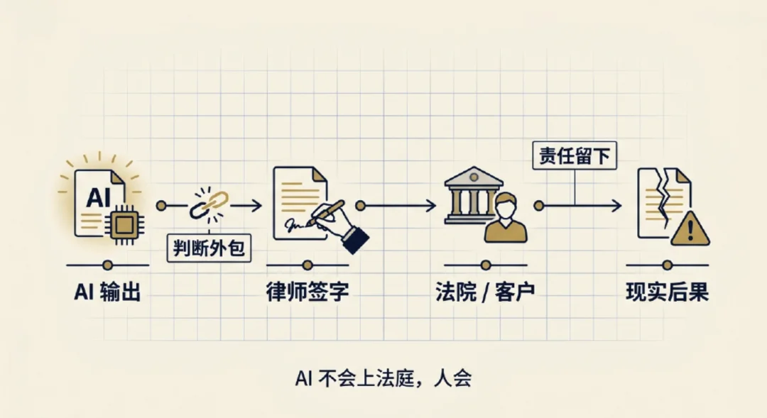 他带着 AI 去打官司，结果让对面躺赢了