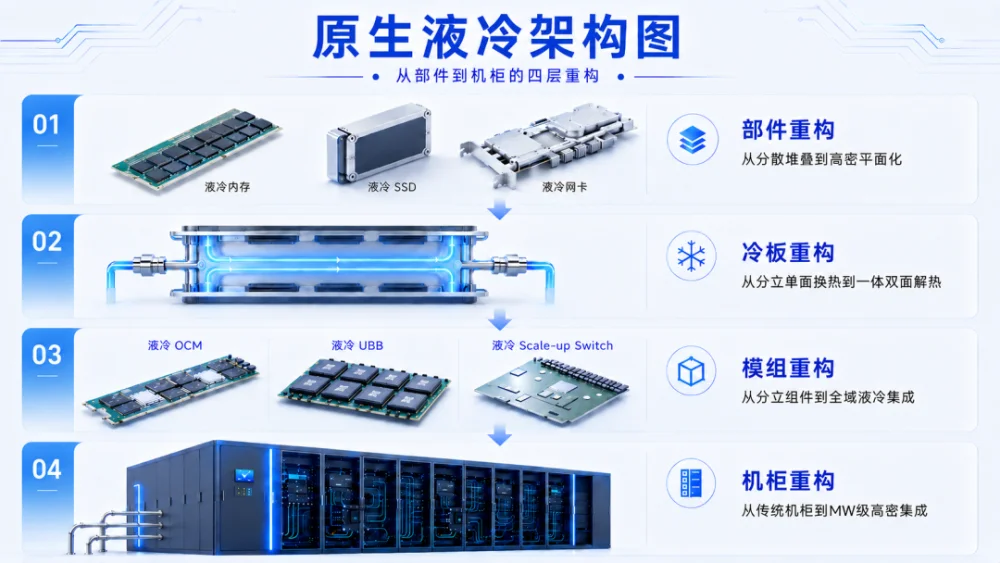 原生液冷不是液冷技术的“Pro Max”，Token工厂需要一次系统重构