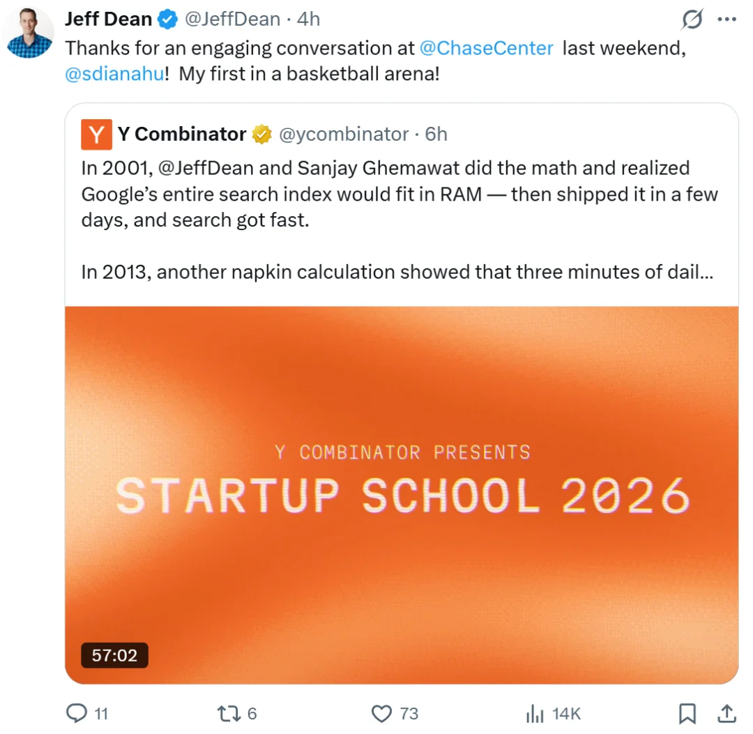 从TPU到自我进化的Agent,Jeff Dean如何判断AI的下一步