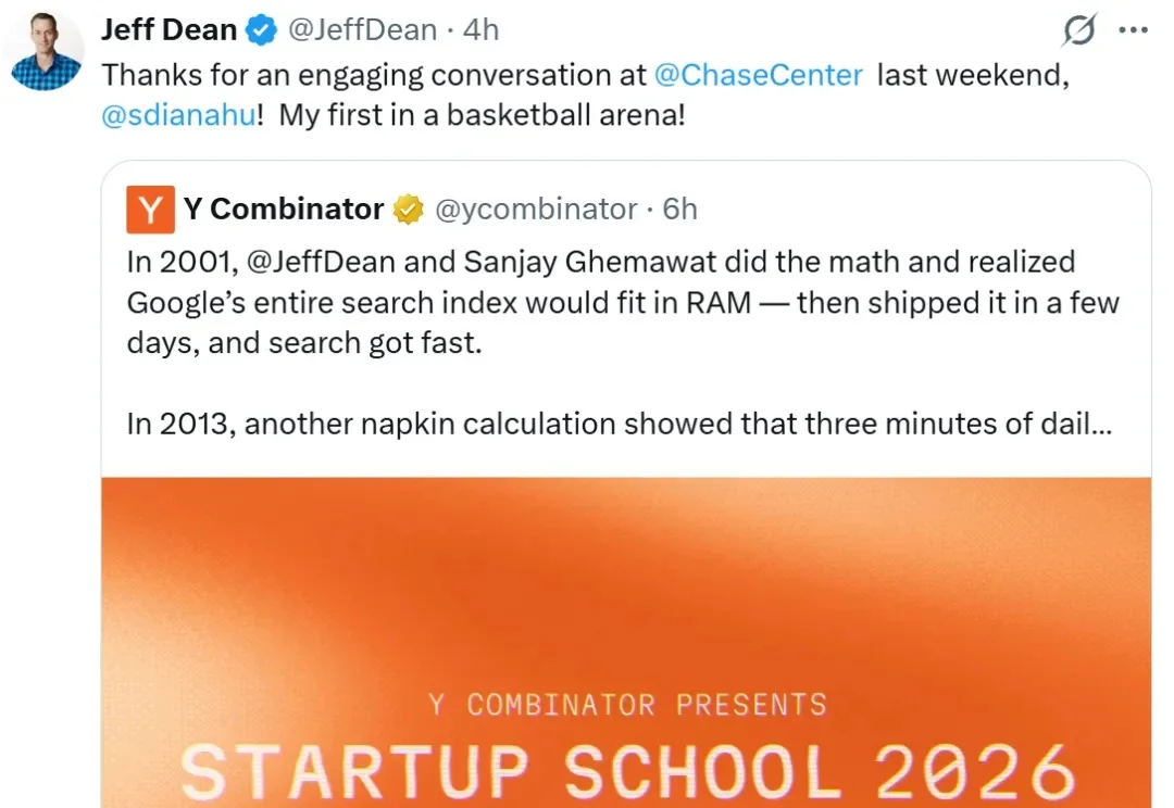 从TPU到自我进化的Agent，Jeff Dean如何判断AI的下一步